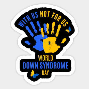 World Down Syndrome Day Awareness Sticker